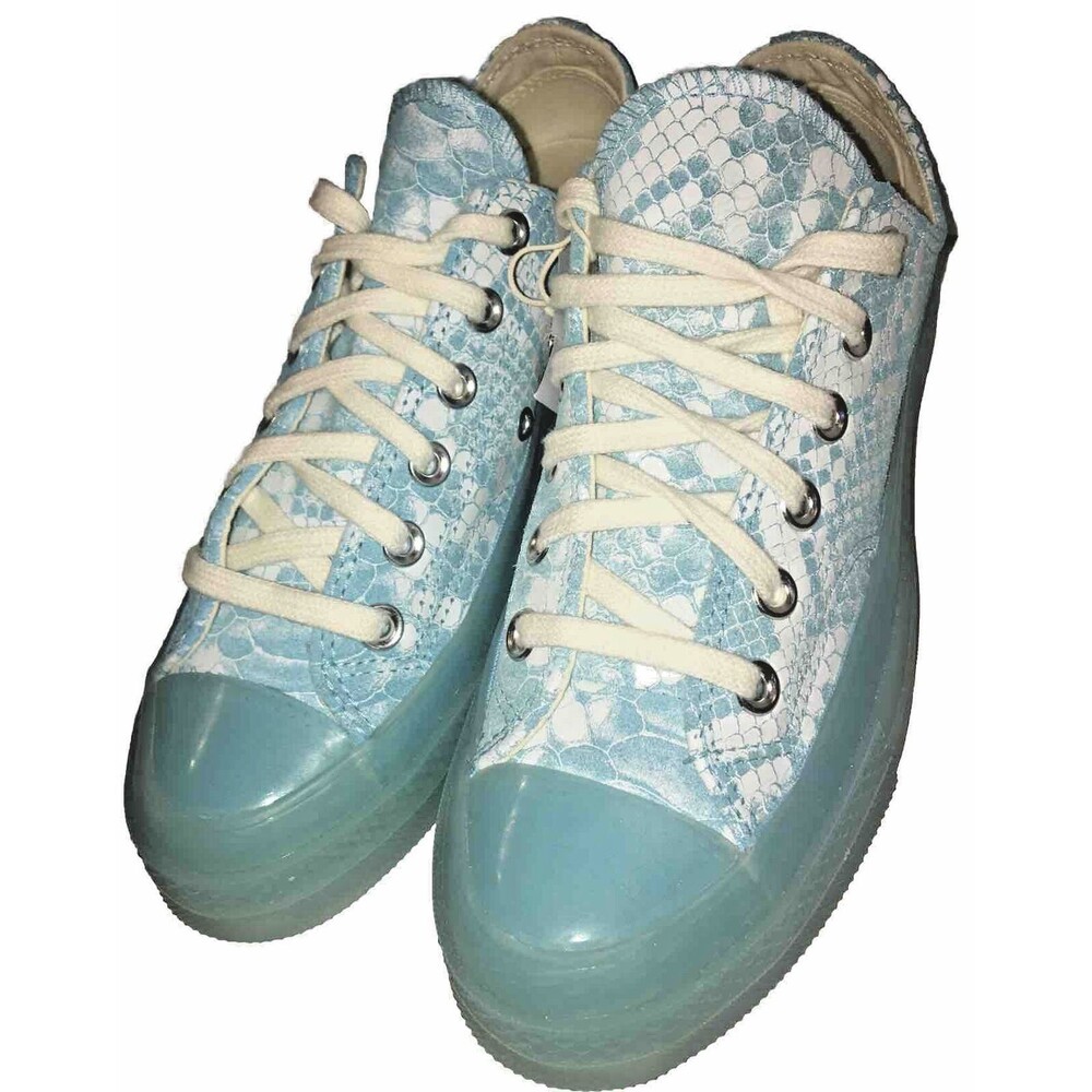 Converse 2022 Golf Wang X Chuck 70 Low OX Blue Python 173190C Size M5/W7 Unisex